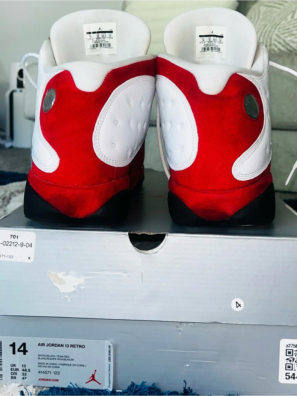 ✨Air Jordan XIII Retro ‘Chicago’ (2017), Men’s Size 14 / Women’s 15.5✨